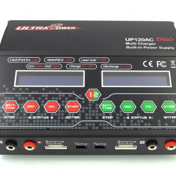 Ultra Power UP120AC DUO 2x120W 12A Two Channels AC