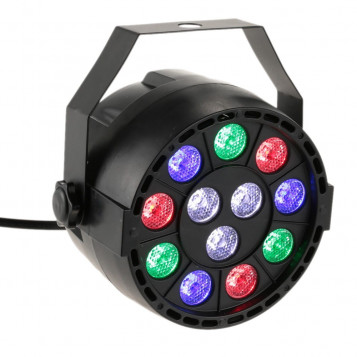 Światło sceniczne Lixada LED RGB DMX512 15W