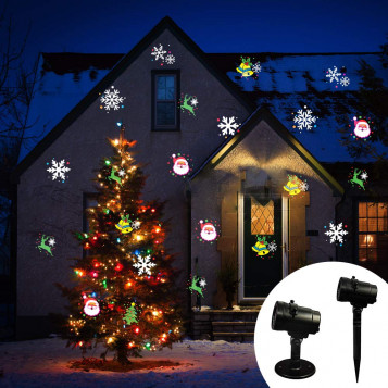 Ogrodowy Projektor LED Albrillo YHHP wiele wzorów RGB