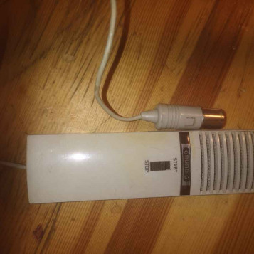 Mikrofon Grundig Vintage kremowy