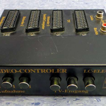 Rozdzielacz koncentrator kontroler wideo SCART LC Electronic VC3