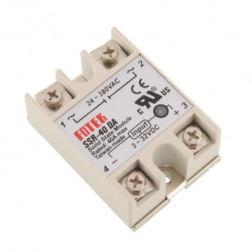 Moduł przekaźnika SSR-40DA 40A/380V - przekaźnik elektroniczny