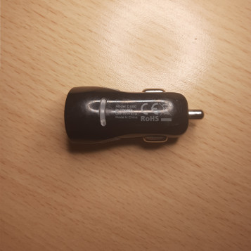 Ładowarka samochodowa 2-porty USB 5V 3.1A Aukey D1000