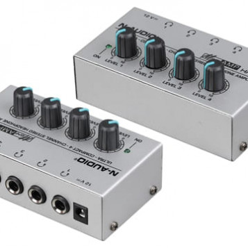 N-AUDIO HA400 Wzmacniacz słuchawkowy audio jak BEHRINGER