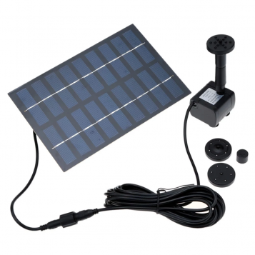 Solarna pompa fontannowa do oczka LED 200L/H