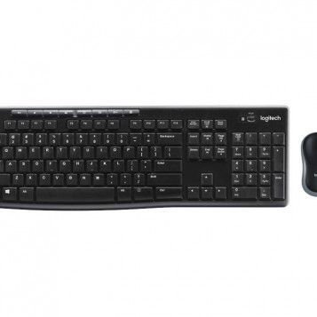 Zestaw bezprzewodowej klawiatury i myszki LOGITECH MK270
