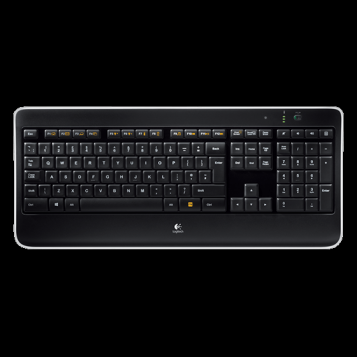Zestaw bezprzewodowej klawiatury i myszki LOGITECH K800 ILLUMINATED