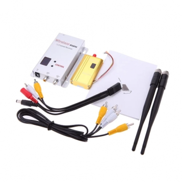 Bezprzewodowy transmiter WiFi do kamer Audio Video FPV