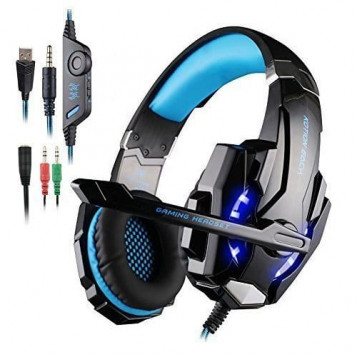 Słuchawki przewodowe GAMING KOTION Each G9000 LED dla graczy