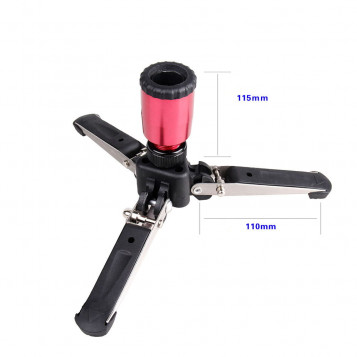Nóżka do monopodu statyw Andoer Three Leg Mini Tripod Benro Manfrotto 3/8