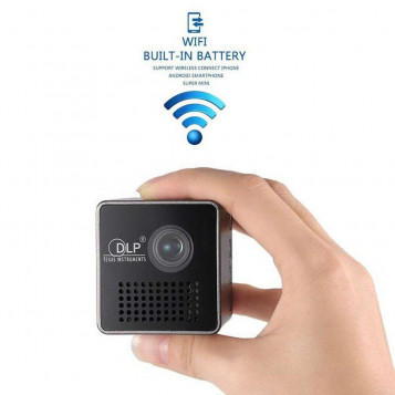 Bezprzewodowy mini projektor DLP UNIC P1 LED WiFi 1080P