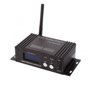 Kontroler odbiornik nadajnik DMX 512 Lixada Wireless 2.4G LCD