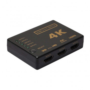 Przejściówka adapter HDMI 5 do 1 ALLOYSEED KM-8 Full HD 4K