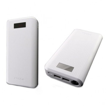 Powerbank Remax proda 30000mah 2 porty USB LED PPL-14 biały