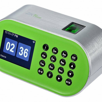 Zegar czasu pracy ZKTeco CT10 Lite linie papilarne biometria