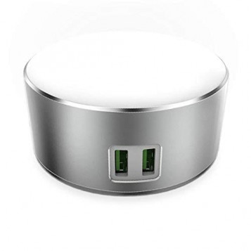 Inteligentna ładowarka lampa dotykowa Ldnio A2208 2 USB