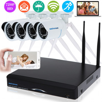 System monitoringu Szsinocam SN-NVR-8006W10 720p