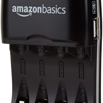 Ładowarka baterii AmazonBasics B00TS19BUW 2-4 sloty
