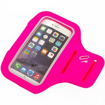 Etui na rękę ramię Samsung S4/5/6 HTC iPhone LG Huawei różowe