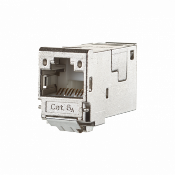 Moduł E-DAT gniazdo kategorii 6A 8 Metz Connect T568B