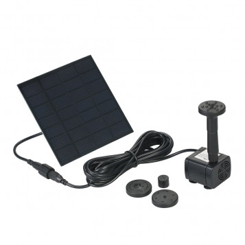 Solarna pompa fontannowa do oczka LED 170L/H P