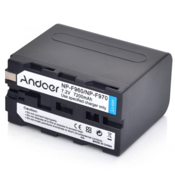 Akumulator zamienny do Sony NP-F960 NP-F970 Andoer 7200mAh