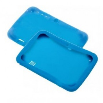 Gumowe silikonowe etui na tablet 9 cali niebieskie
