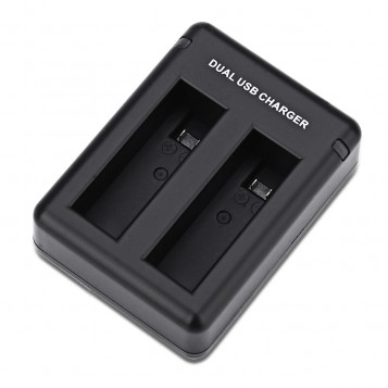 Podwójna ładowarka baterii do kamer sportowych CHG-USB-AHDBT401