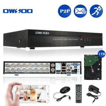 Rejestrator monitoringu Owsoo TW-5016DVR DVR 16 kanałów