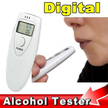 Przenośny mini alkomat LCD profesjonalny tester