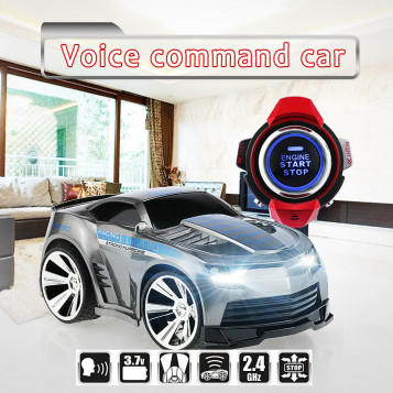Samochód zabawka zdalnie sterowany głosem Smart Watch Voice Command Car R-101