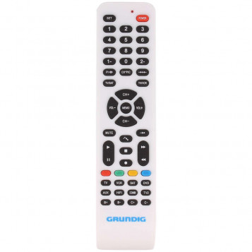 Uniwersalny pilot do telewizora Grundig 11562 biały
