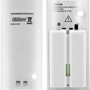 Akumulator do kontrolera Nintendo Wii 2800mAh OSAN biały