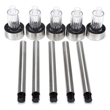 Lampy zewnętrzne do ogrodu Topaz Solar Lamp 5 sztuk