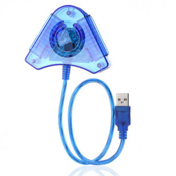 Podwójna przejściówka do pada z konsoli PS2 do USB ONLENY