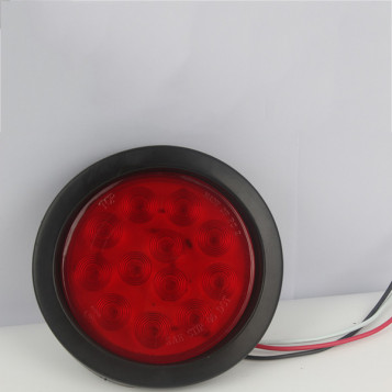 Tyle światło samochodowe okrągłe 12 LED 24V
