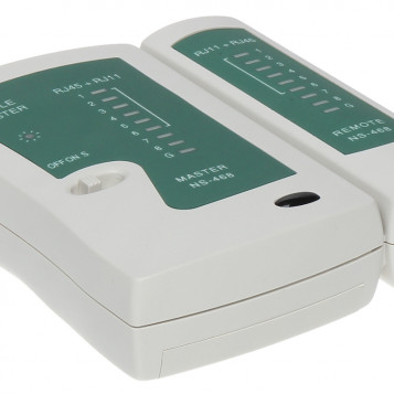 Tester okablowania RJ-45 RJ-11 Master NS-468