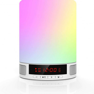 Romantyczne światło LED z głośnikiem LV600 bluetooth
