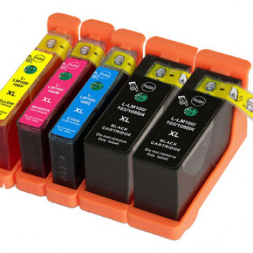 Tusze do drukarki Lexmark LM100/108XL zestaw