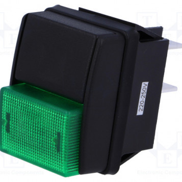 Przełącznik elektroniczny przycisk SCI R13-537 10A 250V