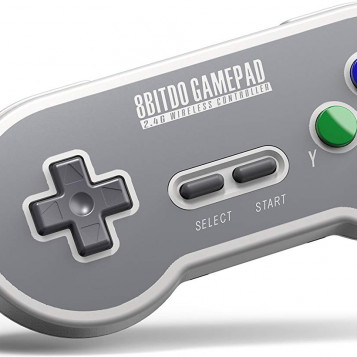 Kontroler pad bezprzewodowy 8bitdo SF30 Windows Android iOS SNES