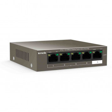 Switch Tenda TEF1105P-4-63W 5x FastEthernet 4x PoE