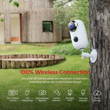 Kamera zewnętrzna IP Victure EC730 1080P FHD IP65