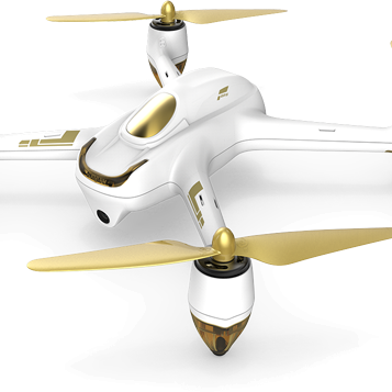 Dron z kamerką Hubsan FPV X4 bezszczotkowy H501S 1080p biały