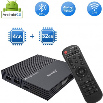 Odtwarzacz multimedialny tuner TV Box OTT A95X F2 4/32GB