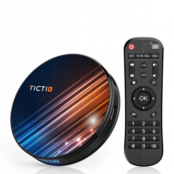 Odtwarzacz multimedialny tuner TV Box TicTid R8 Max 4/128GB