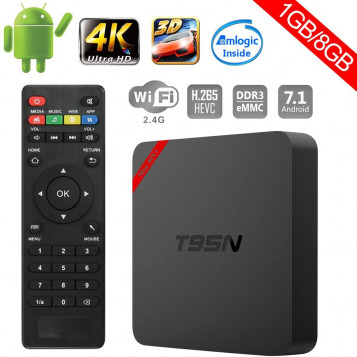 Odtwarzacz multimedialny tuner TV Box Mini MX T95N 4K