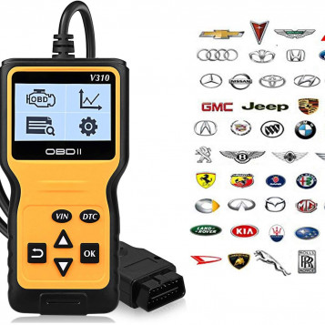 Skaner diagnostyczny czytnik kod usterek OBD2 V310