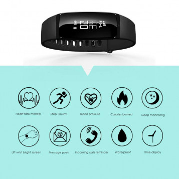 Smartband pulsometr ciśnieniomierz tętno Riversong