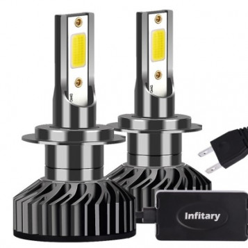 Żarówka LED 12-24V H7 LED 36W 8000lm COB